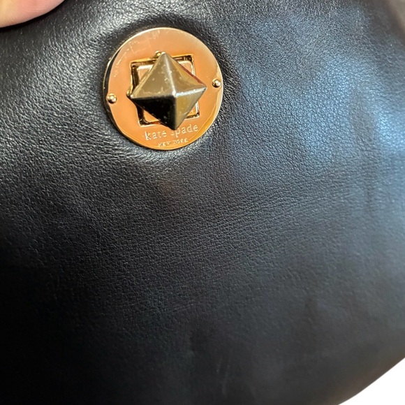 Kate Spade Black Leather Shoulder Bag - Picture 10 of 10